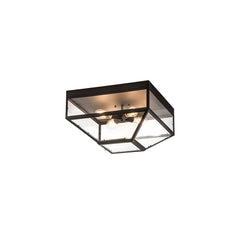 Mission Prime 4 Light 28" Wide Flush Mount Ceiling Fixture