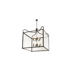 16 Light 61" Wide Taper Candle Pendant