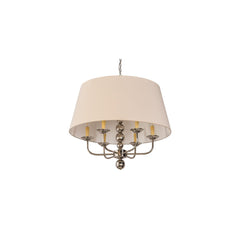 6 Light 38" Wide Taper Candle Pendant