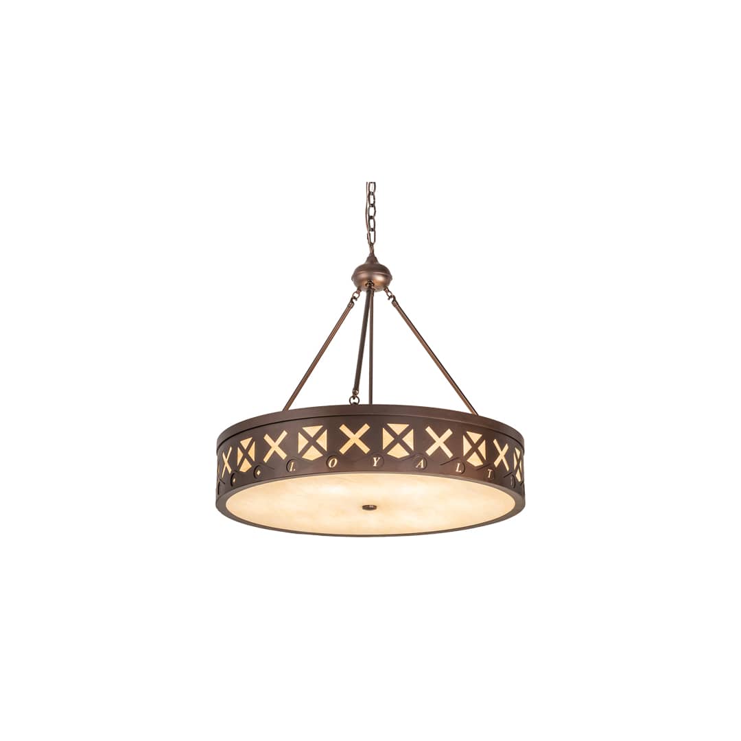 6 Light 30" Wide Pendant
