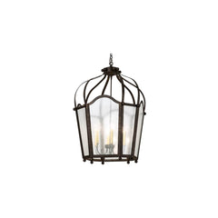 6 Light 33" Wide Taper Candle Pendant