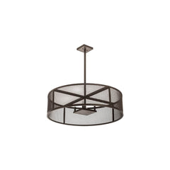 4 Light 36" Wide Cage Pendant