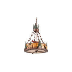 3 Light 16" Wide Pendant