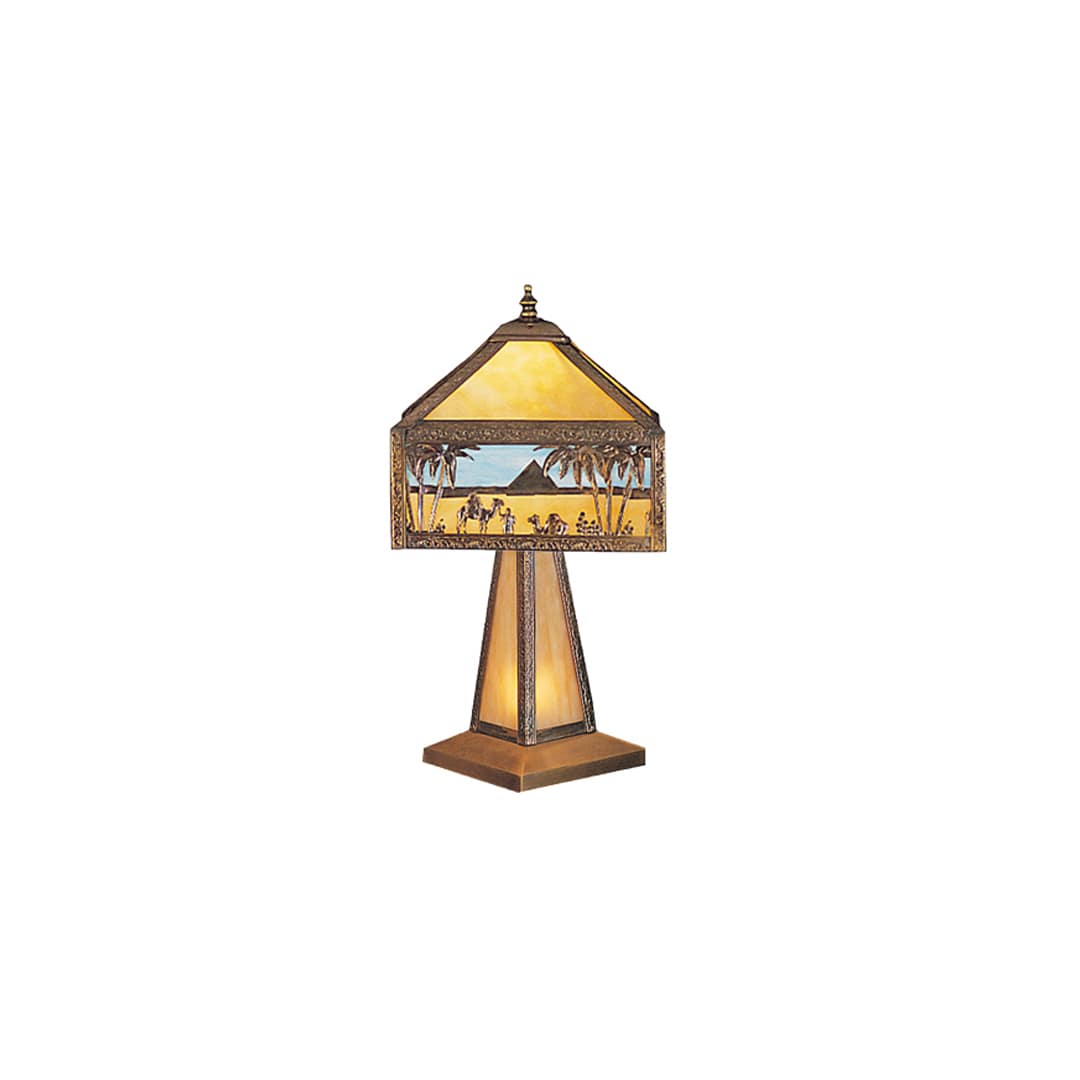 Camel Mission 20" Tall Buffet Table Lamp