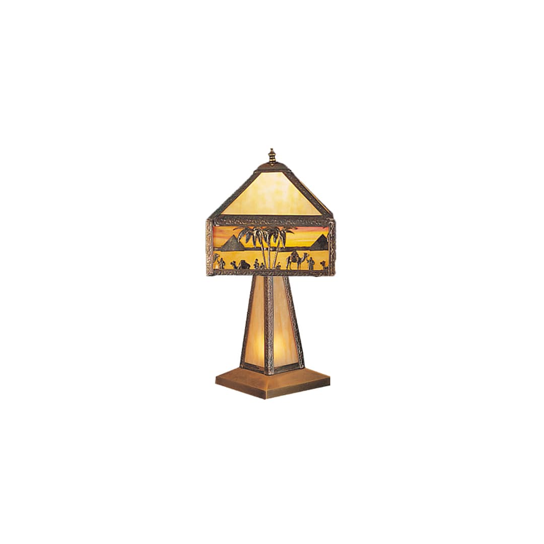 Camel Mission 20" Tall Buffet Table Lamp