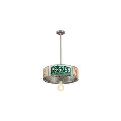 22" Wide Abstract Pendant