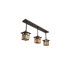 3 Light 36" Wide Linear Pendant