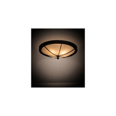 Dominga 4 Light 22" Wide Flush Mount Bowl Ceiling Fixture