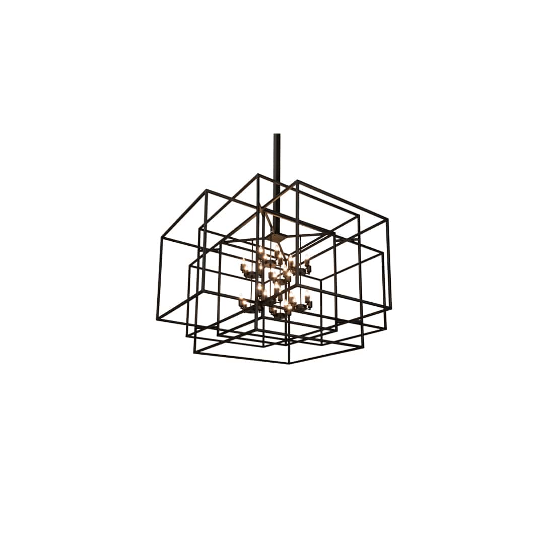 32 Light 102" Wide Taper Candle Pendant