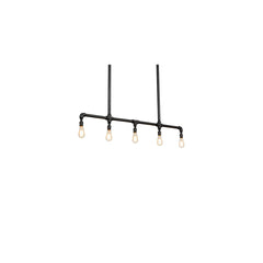 5 Light 48" Wide Linear Pendant