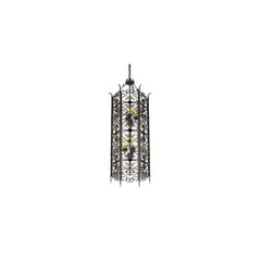 6-lamps 45,7 cm brede hanger voor spitse kaarsen