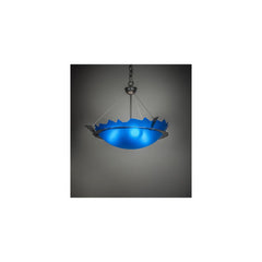 3 Light 23" Wide Abstract Pendant