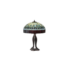 Tiffany Candice 3 Light 30" Tall Buffet Table Lamp