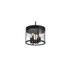 4 Light 18" Wide Pendant