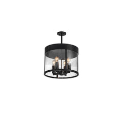 4 Light 18" Wide Pendant