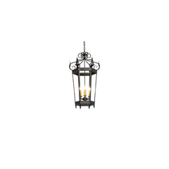6 Light 20" Wide Taper Candle Pendant