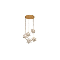 5 Light 45" Wide Multi Light Pendant