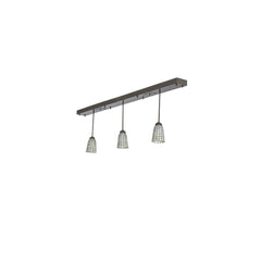 3 Light 72" Wide Linear Pendant