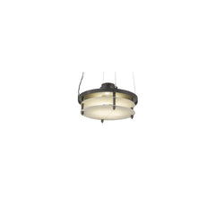 2 Light 24" Wide Suspension Pendant