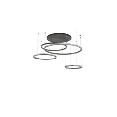 4 Light 96" Wide Suspension Multi Light Pendant