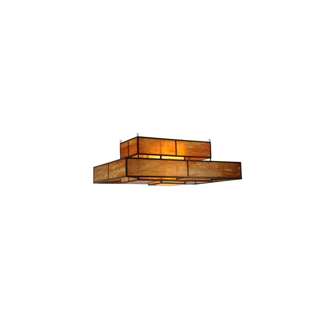 Fellowship 8 Light 72" Wide Flush Mount Ceiling Fixture