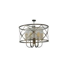 6 Light 48" Wide Pendant