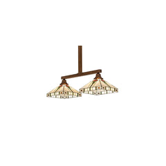 2 Light 39" Wide Linear Pendant