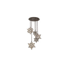 5 Light 38" Wide Multi Light Pendant