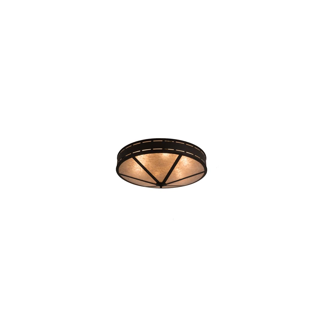 Craftsman Prime 6 Light 42" Wide Flush Mount Ceiling Fixture