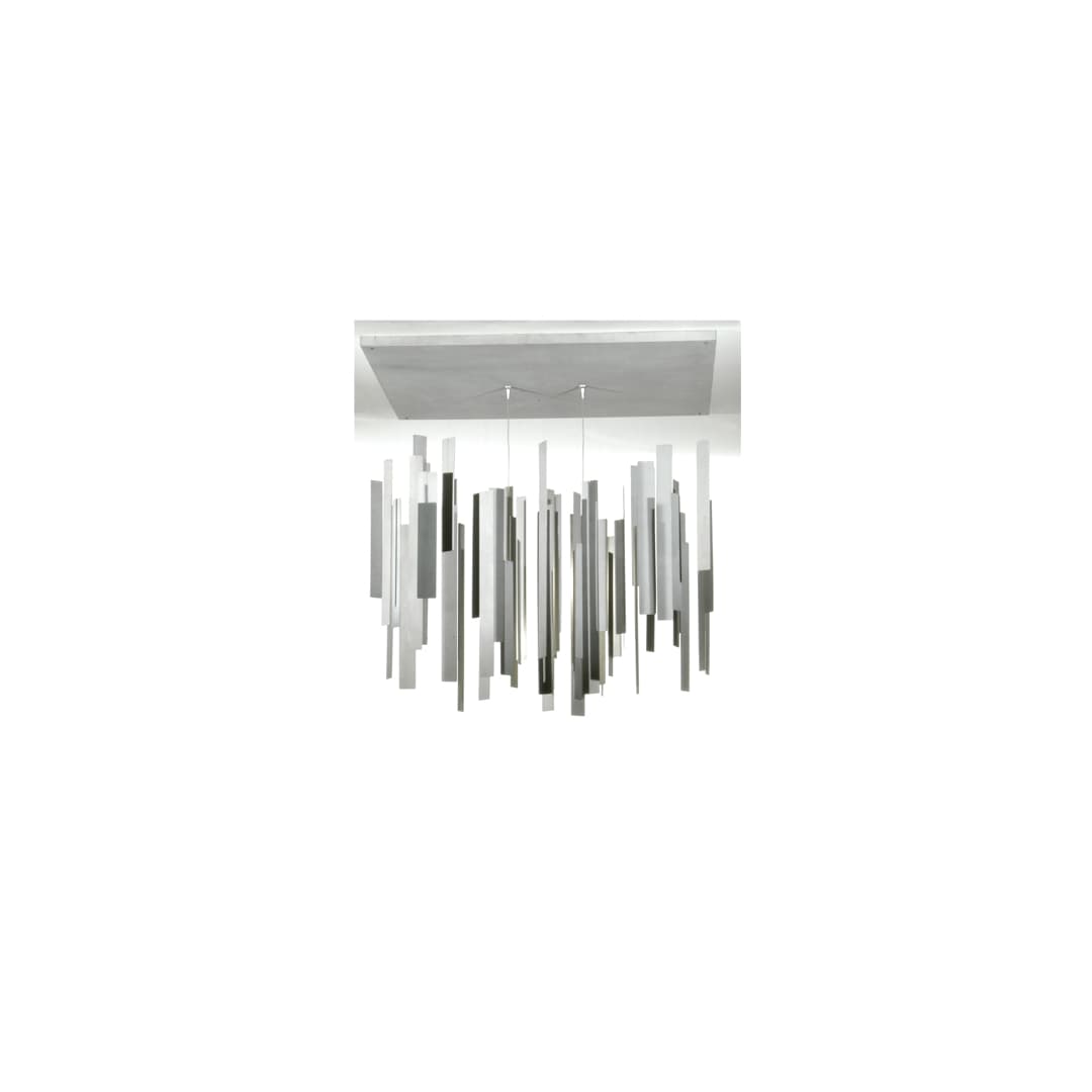 Feng Shui 2 Light 51" Wide Semi-Flush Ceiling Fixture