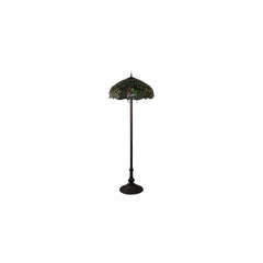 3 Light 62" Tall Tiffany Floor Lamp