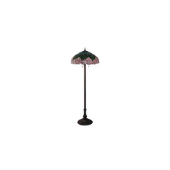 3 Light 62" Tall Tiffany Floor Lamp