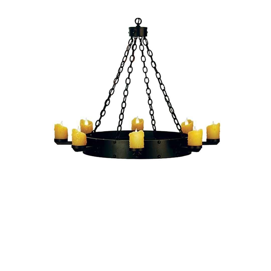 37.5" W Kingston 8 Light Chandelier