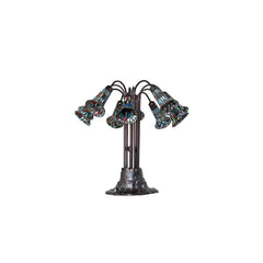 10 Light 24" Tall Tree Table Lamp
