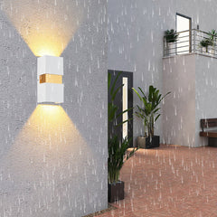 Modern Minimalist Outdoor LED Waterproof Wall Light for Villa Balcony Aisle Lighting