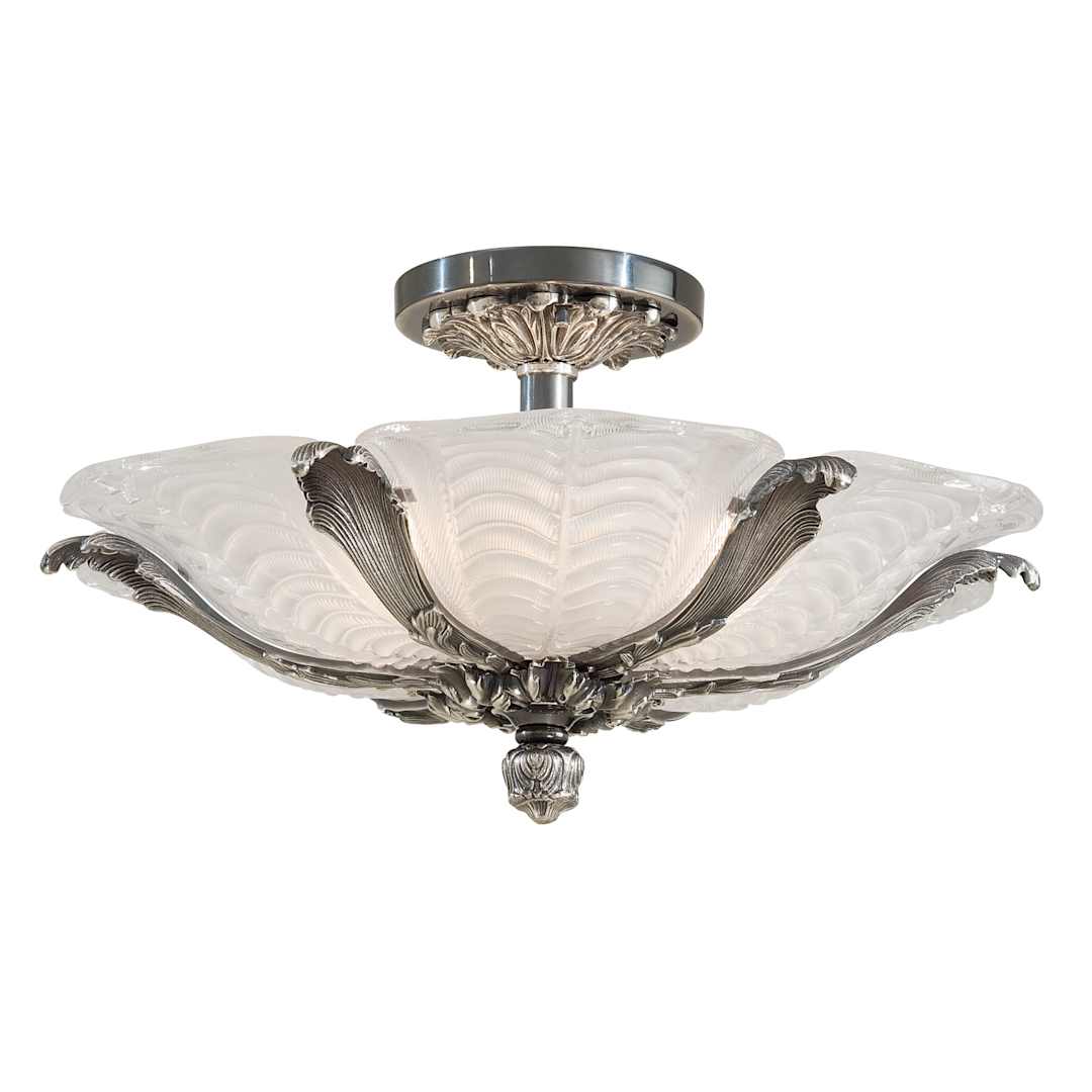 6-lichts semi-flush plafondarmatuur uit de Metropolitan Collectie