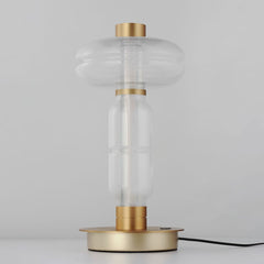 Gusto 20" Tall LED Buffet Table Lamp with Hand-Blown Glass Shades