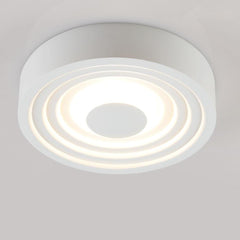 6" Multiple Circles Flush Mount Ceiling Light Geometric LED Light