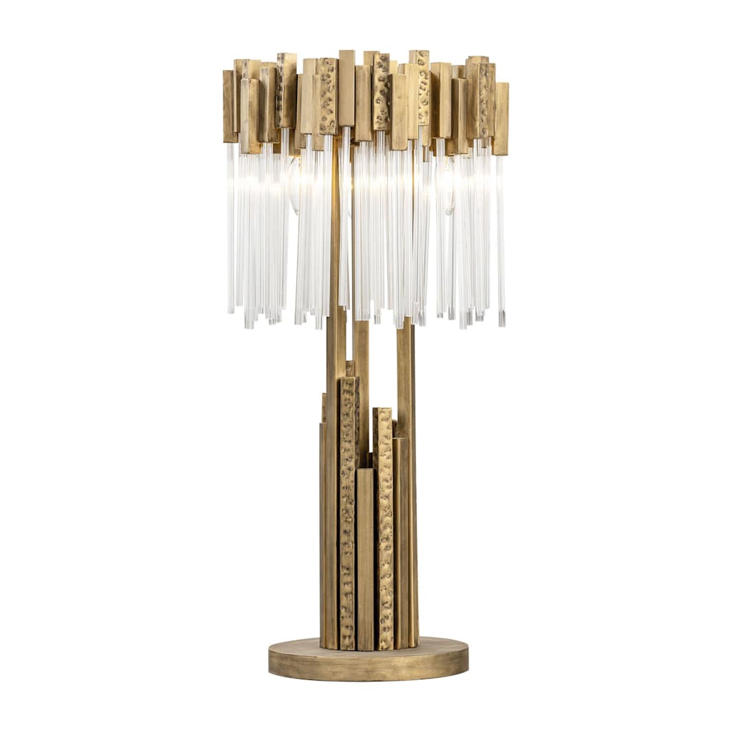 Matrix 3 Light 30" Tall Buffet Table Lamp