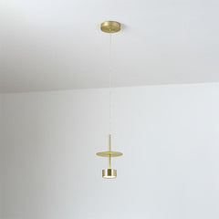 1 Bulb Metal Pendant Lights for Kitchen Island Gold Industiral Ceiling Light