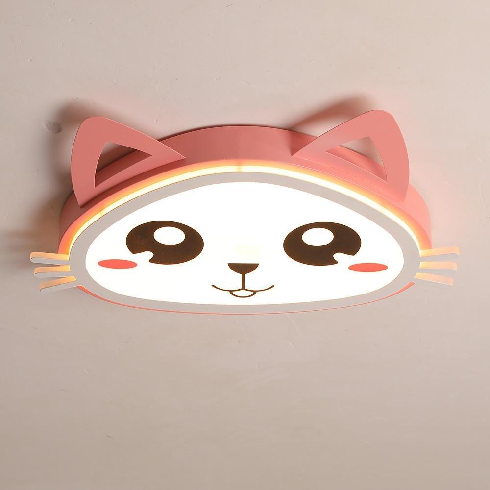 Kitten Bedroom Flush Mount Lighting LED Baby Kids Ceiling Lights