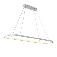 Rounded Rectangle Pendant Lights for Kitchen Acrylic Pendant Lighting