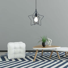 Multiple Star Shaped LED Modern Pendant Light Hanging Lamp Island Lights