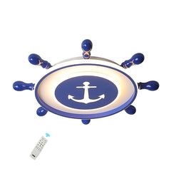 Anchor Insignia Flush Mount Ceiling Light Novelty LED Light